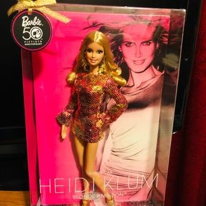 NIB Barbie Hedi Klum blonde ambition 50 anniversary 😊